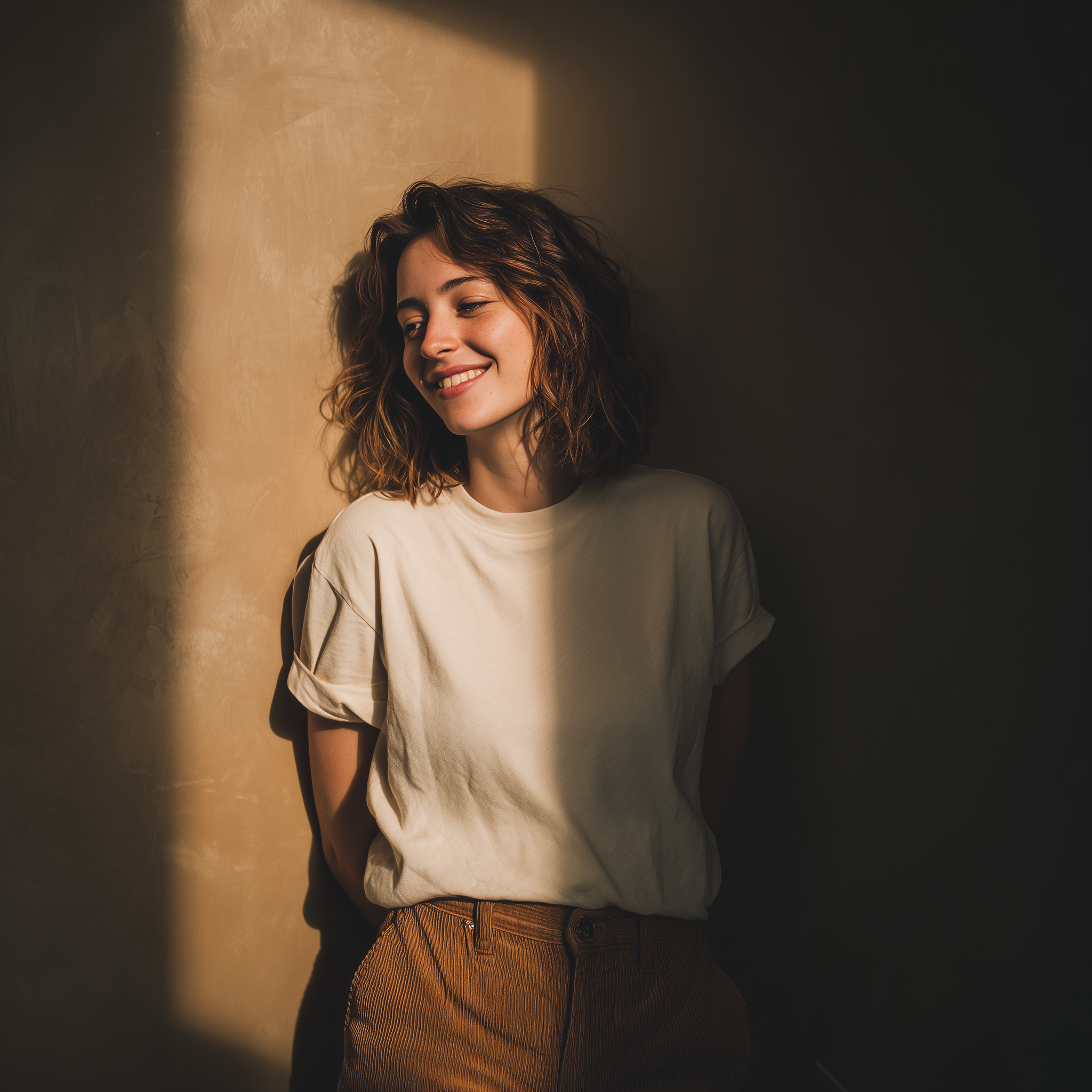 Happy woman